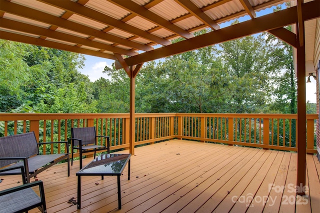 6294 Southlake Dr, Hickory, NC 28601 - view of wooden deck