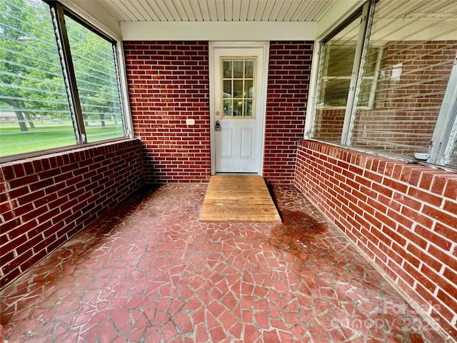 1585 Salem Church Rd, Lincolnton, NC 28092 - unfurnished sunroom with plenty of natural light