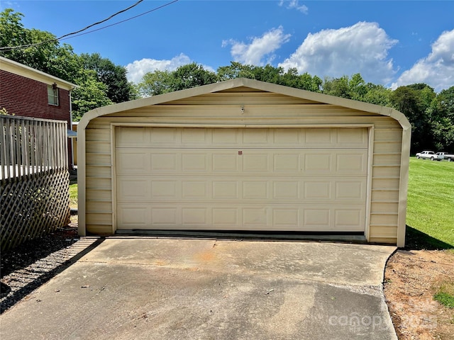1585 Salem Church Rd, Lincolnton, NC 28092 - view of detached garage