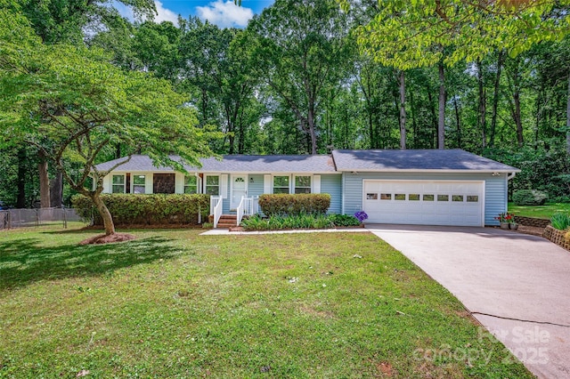 144 Stoneybrook Rd, Salisbury, NC 28147 - single story home with a garage and driveway