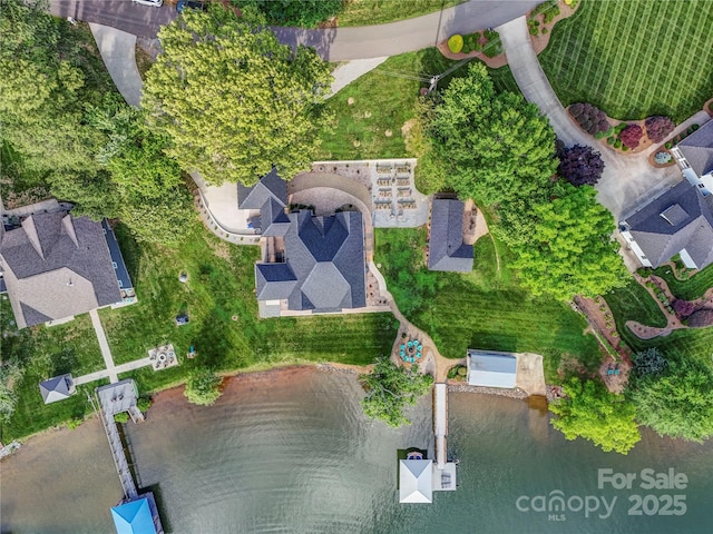 445 Sundown Rd, Mooresville, NC 28117 - aerial view of a large body of water