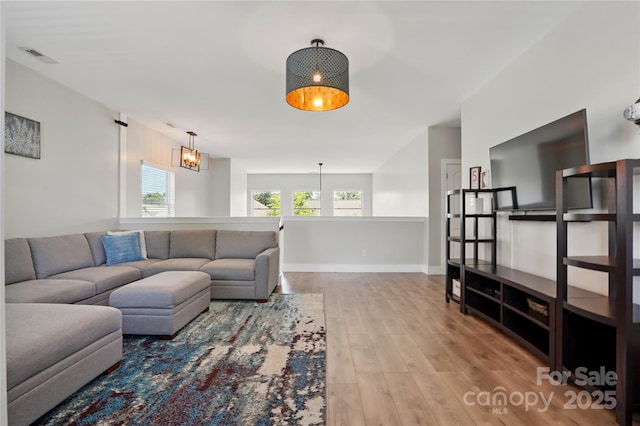 1478 Imperial Ct, York, SC 29745 - living area featuring wood finished floors and baseboards