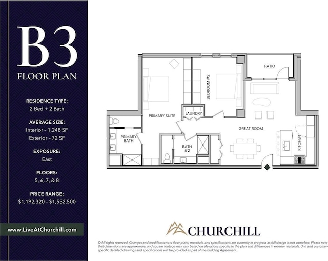 161 Church St Unit 503, Asheville, NC 28801 - property floor plan