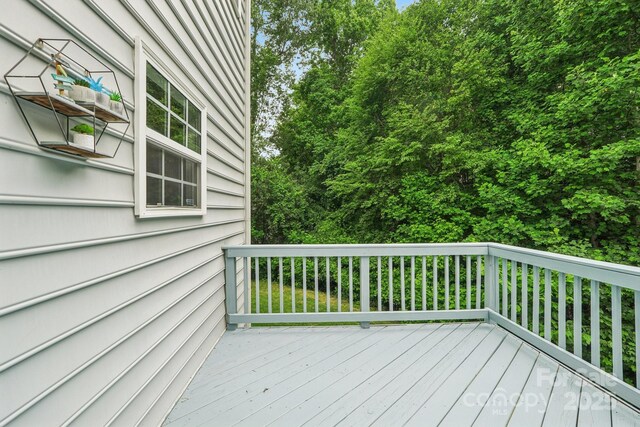 5021 Meadow Woods Dr, Lowell, NC 28098 - view of deck