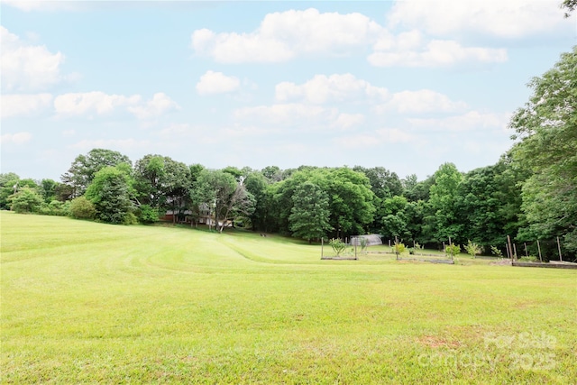 8340 Brief Rd, Mint Hill, NC 28227 - view of green lawn featuring view of golf course and view of scattered trees