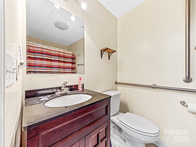 350 Mckissick Rd, Flat Rock, NC 28731 - bathroom with toilet and vanity