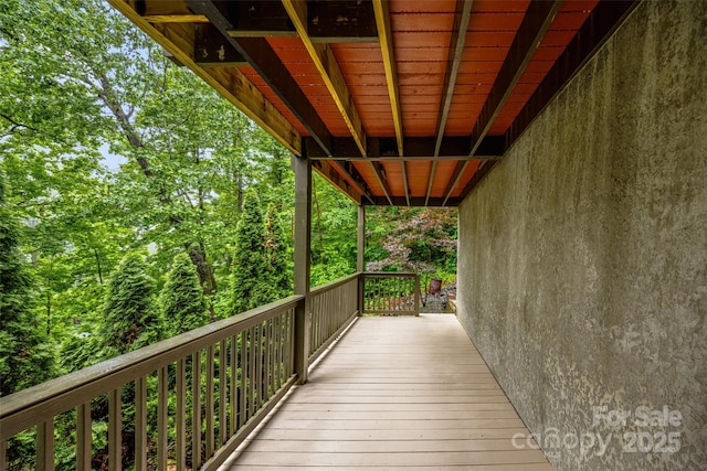 350 Mckissick Rd, Flat Rock, NC 28731 - view of wooden terrace