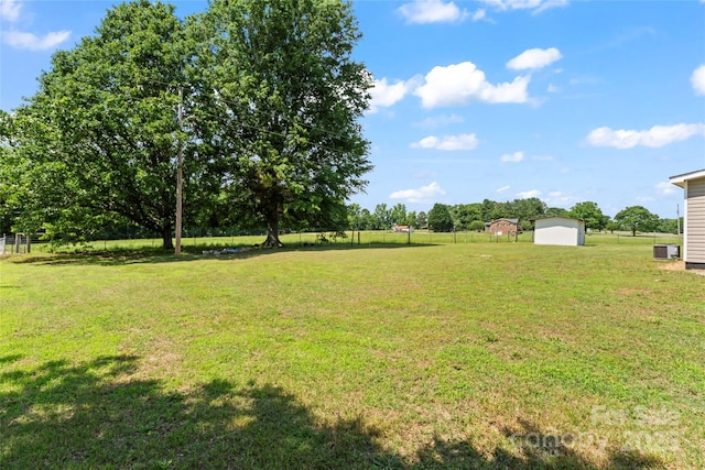 233 Sellars Rd, Kings Mountain, NC 28086 - view of yard featuring cooling unit