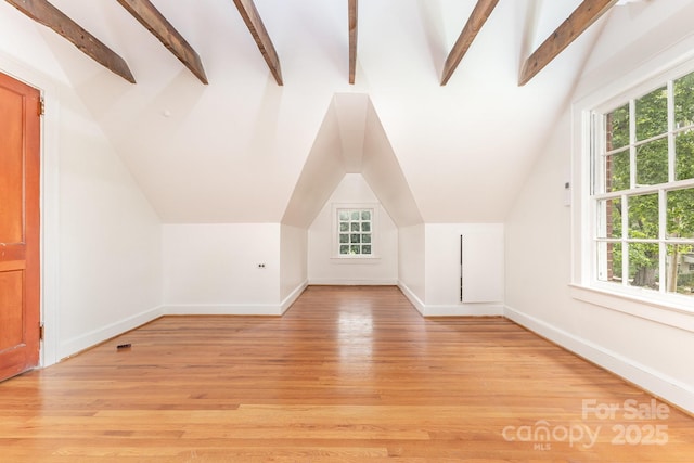 1400 Matheson Ave, Charlotte, NC 28205 - bonus room featuring baseboards and light wood-type flooring