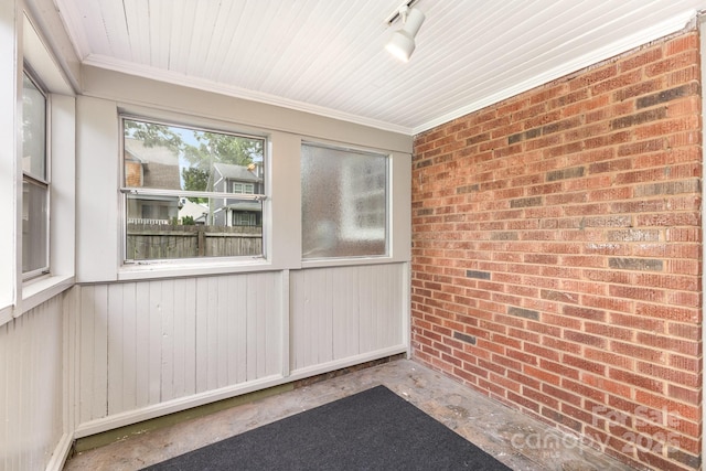 1400 Matheson Ave, Charlotte, NC 28205 - view of unfurnished sunroom