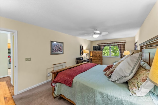 903 Independence Trl, Morganton, NC 28655 - bedroom featuring baseboards and a ceiling fan
