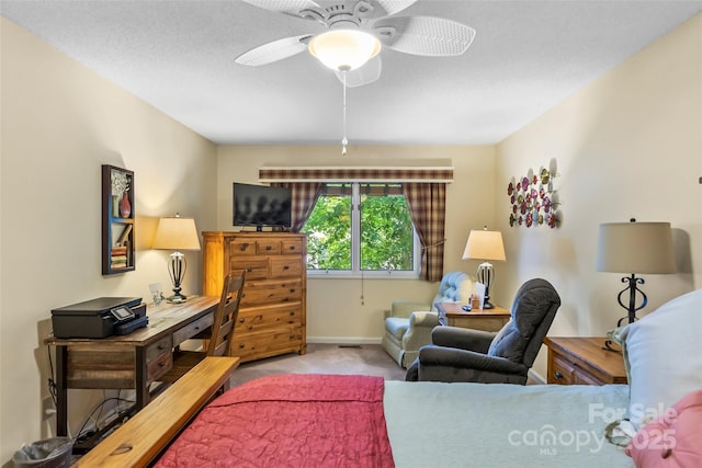 903 Independence Trl, Morganton, NC 28655 - carpeted bedroom featuring a ceiling fan and baseboards