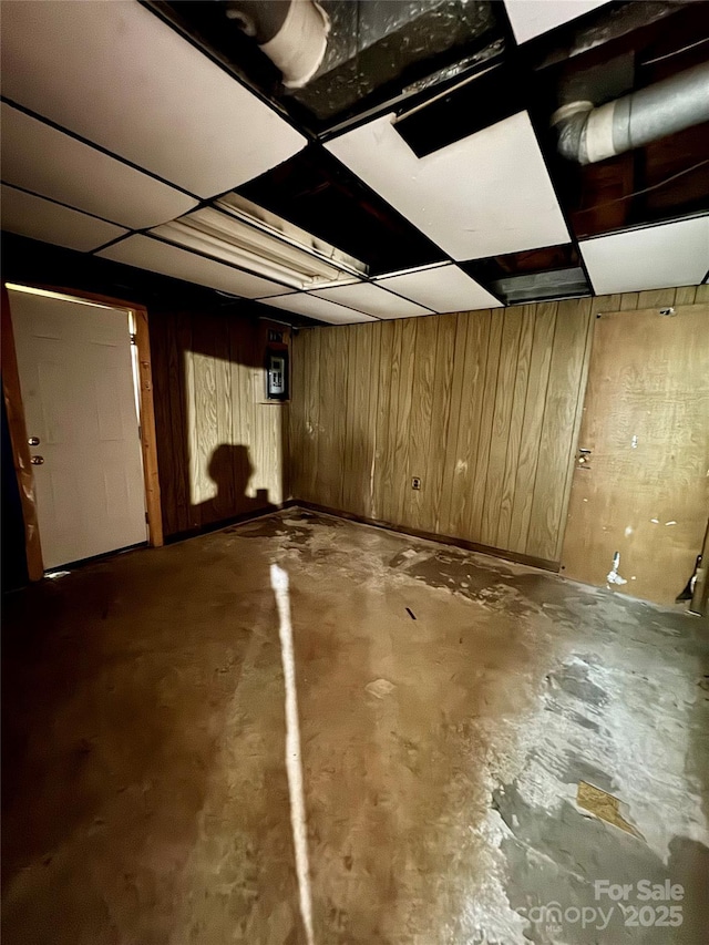8 Mountain Ter, Asheville, NC 28806 - garage with wood walls