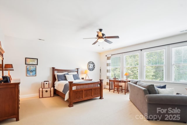 5424 Morris Hunt Dr, Fort Mill, SC 29708 - bedroom with carpet, multiple windows, and baseboards