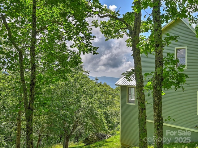 58 Randall Dr, Fairview, NC 28730 - view of yard with a mountain view