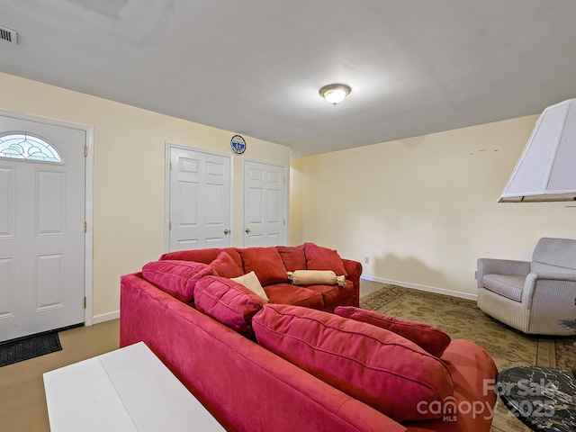 58 Randall Dr, Fairview, NC 28730 - living room with baseboards