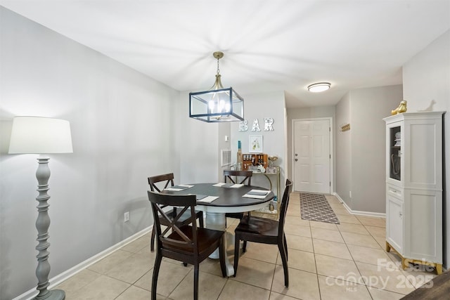 2533 Stockbridge Dr, Charlotte, NC 28210 - dining area featuring light tile patterned floors and baseboards