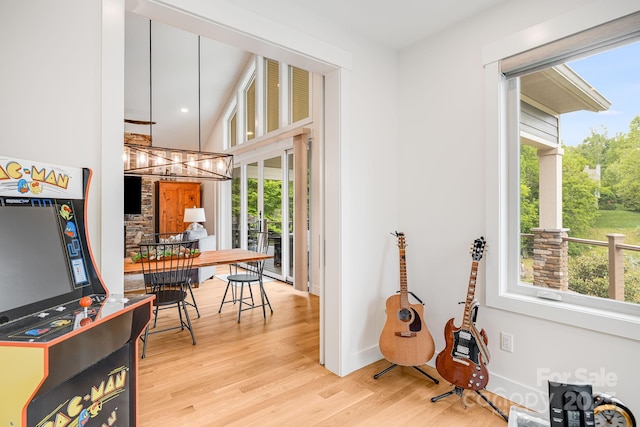 15 Ledgestone Dr, Fairview, NC 28730 - interior space with plenty of natural light and light wood-style floors