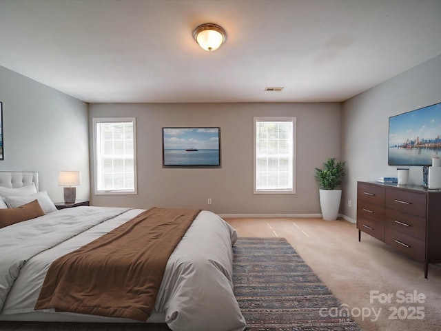 1023 Triece Ln, Charlotte, NC 28215 - bedroom with baseboards and light colored carpet