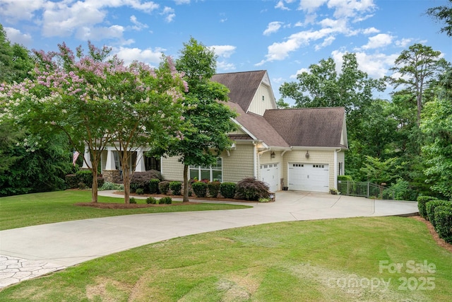 6873 Pine Moss Ln, Clover, SC 29710 - view of front facade with driveway, a garage, and a shingled roof