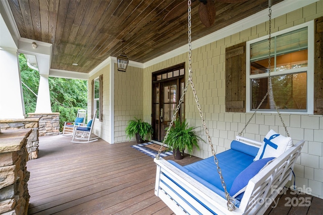 6873 Pine Moss Ln, Clover, SC 29710 - view of porch