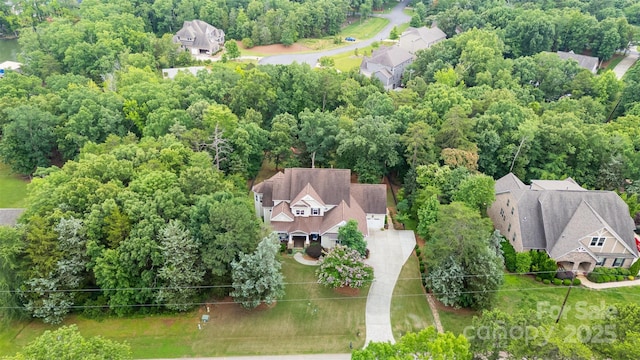 6873 Pine Moss Ln, Clover, SC 29710 - aerial view of a heavily wooded area