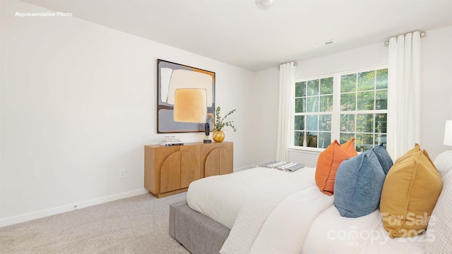 3734 Coleman Dr, Charlotte, NC 28215 - bedroom with baseboards and carpet flooring