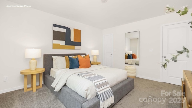 3734 Coleman Dr, Charlotte, NC 28215 - carpeted bedroom featuring baseboards