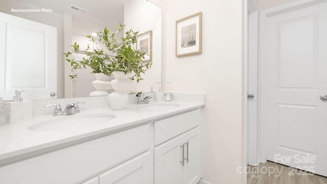 3734 Coleman Dr, Charlotte, NC 28215 - bathroom with double vanity
