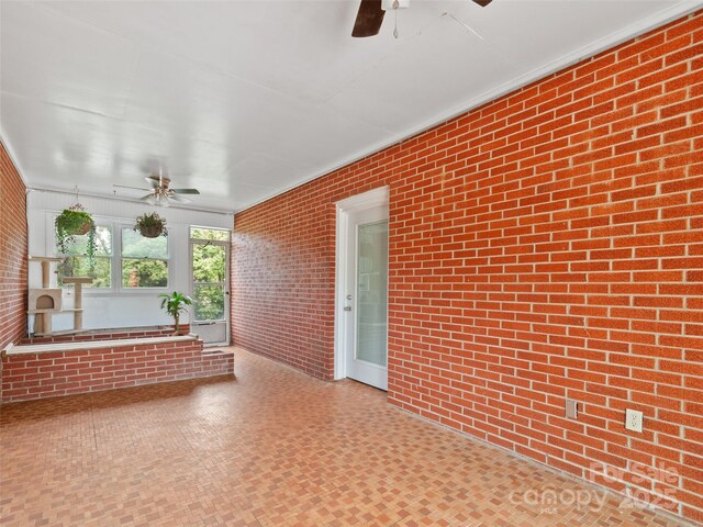 391 Ellen Ave, Canton, NC 28716 - view of unfurnished sunroom