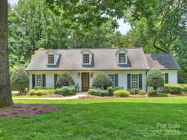 2919 Wickersham Rd, Charlotte, NC 28211 - new england style home with a front lawn and a shingled roof