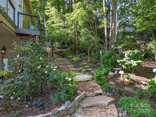 92 Island View Ct, Mill Spring, NC 28756 - view of yard