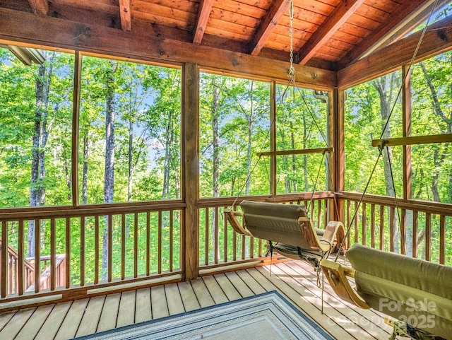 287 Matho Trce, Lake Lure, NC 28746 - view of sunroom / solarium