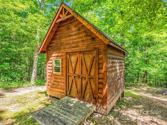 287 Matho Trce, Lake Lure, NC 28746 - view of shed