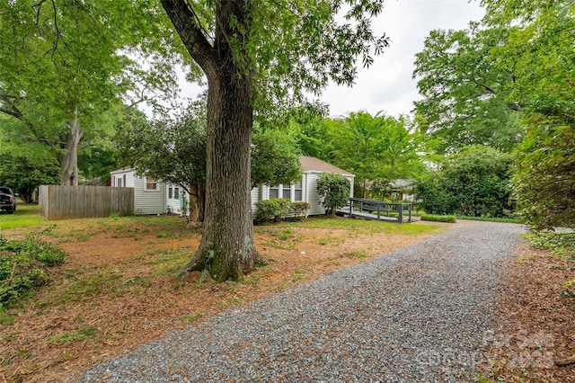 34 Admiral Ave SW, Concord, NC 28027 - view of front of house with gravel driveway