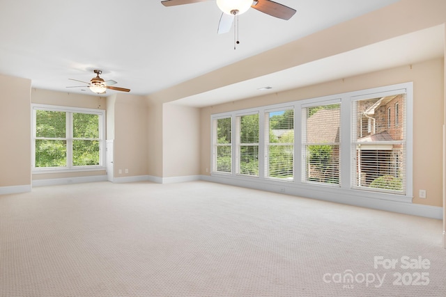 3204 Mcpherson St, Waxhaw, NC 28173 - unfurnished room featuring carpet flooring, ceiling fan, and baseboards