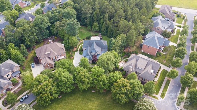 3204 Mcpherson St, Waxhaw, NC 28173 - aerial view of property and surrounding area with nearby suburban area