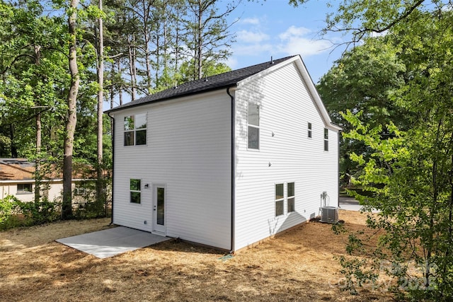 105 Spring Garden Dr, Gastonia, NC 28052 - rear view of property featuring a patio and central AC