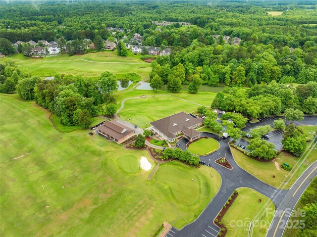 2289 Pine Valley Dr, Denver, NC 28037 - aerial view of residential area featuring a nearby body of water and a golf club