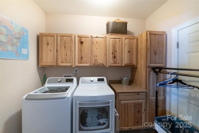 2310 Gill Jordan Rd, Chester, SC 29706 - washroom featuring cabinet space and washing machine and clothes dryer