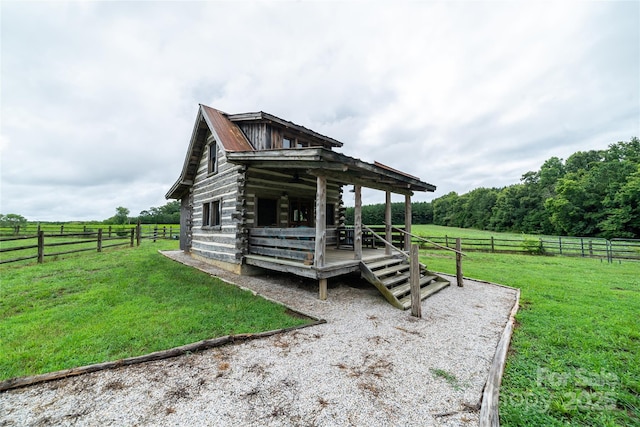 2310 Gill Jordan Rd, Chester, SC 29706 - view of outdoor structure featuring a rural view