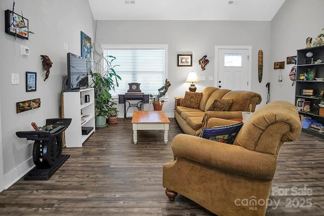 5016 Old Pine Ln, Cherryville, NC 28021 - living room with wood finished floors and baseboards