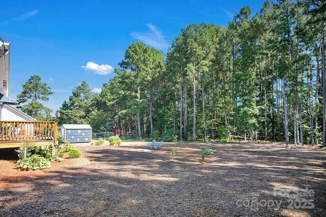 5016 Old Pine Ln, Cherryville, NC 28021 - view of yard