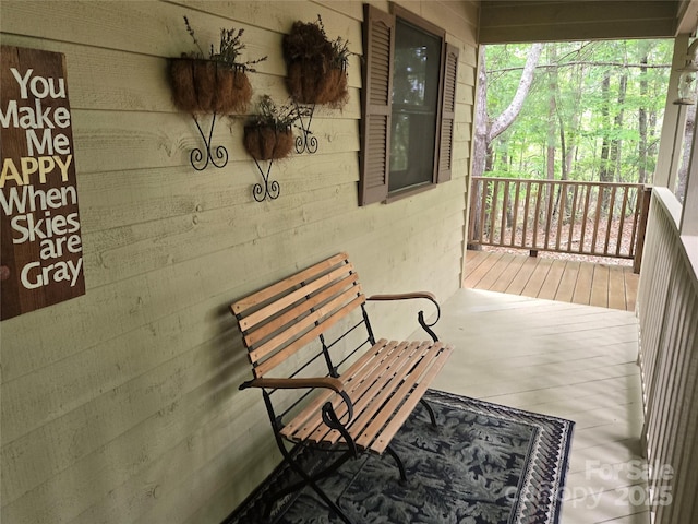105 Bent Creek Blvd Unit 16, Lake Lure, NC 28746 - view of wooden deck