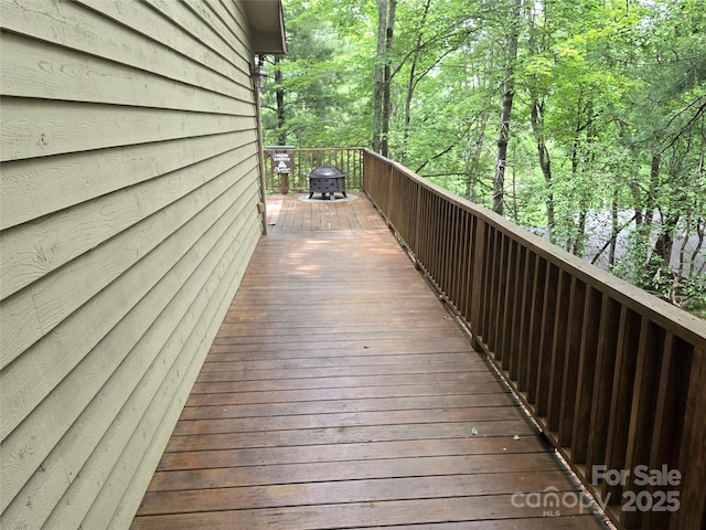 105 Bent Creek Blvd Unit 16, Lake Lure, NC 28746 - view of wooden deck