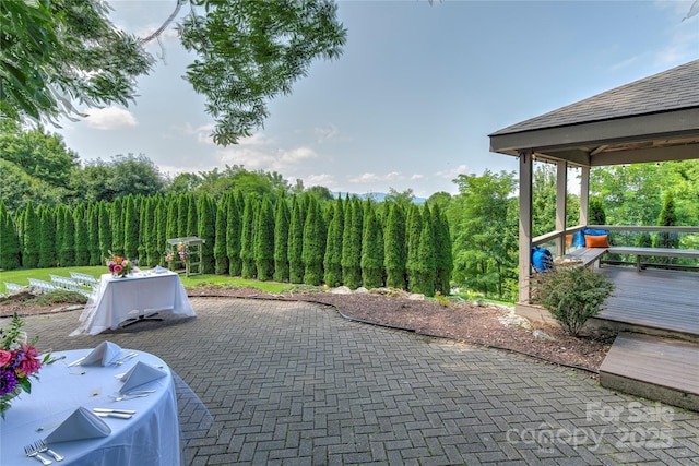 145 Inn At Crestwood Dr, Boone, NC 28607 - view of patio with a deck