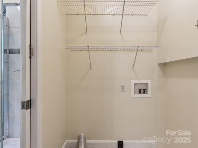 27 Alabama Ave, Weaverville, NC 28787 - laundry area with hookup for a washing machine