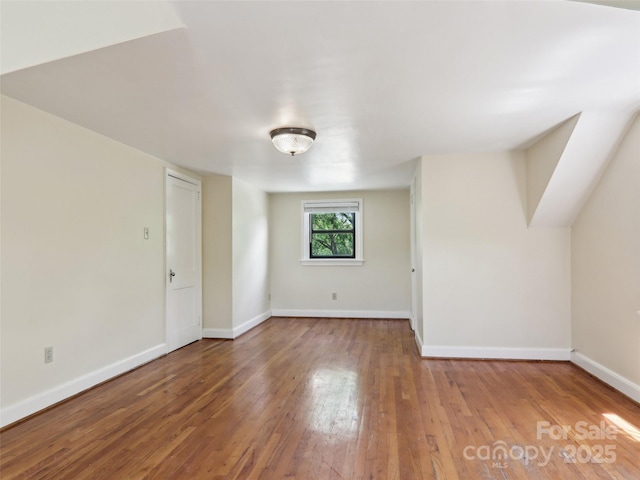 27 Alabama Ave, Weaverville, NC 28787 - spare room featuring baseboards and hardwood / wood-style floors