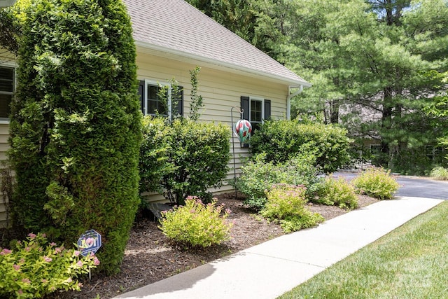 190 Jonathan Creek Dr, Etowah, NC 28729 - view of side of property with roof with shingles
