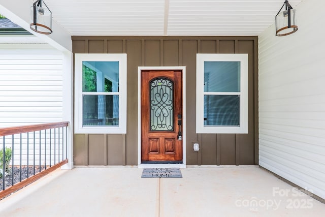 1246 Bob Falls Rd, Shelby, NC 28150 - entrance to property featuring board and batten siding and covered porch